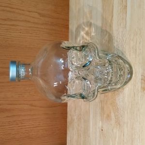 Crystal Head Vodka bottle, empty